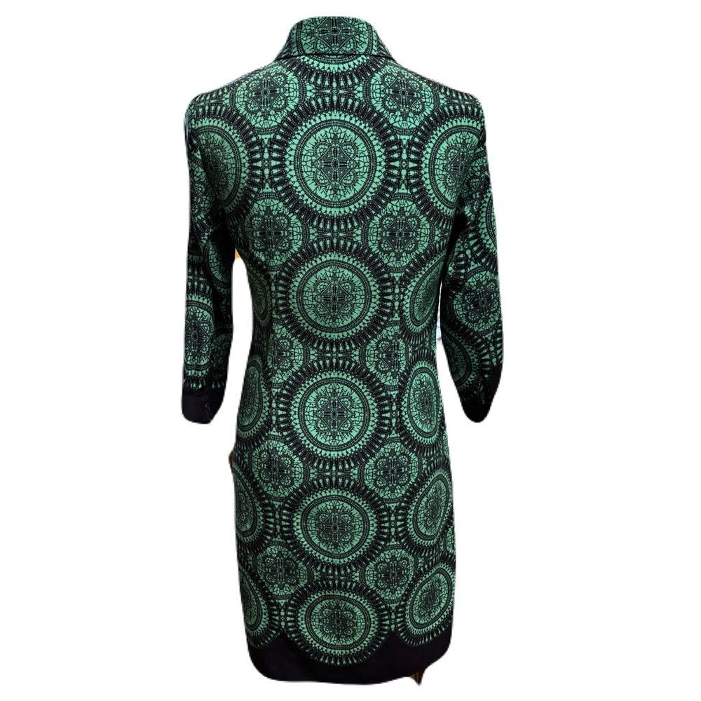 The Limited Teal and Navy Shirt Dress | XS | EUC - Picture 5 of 8